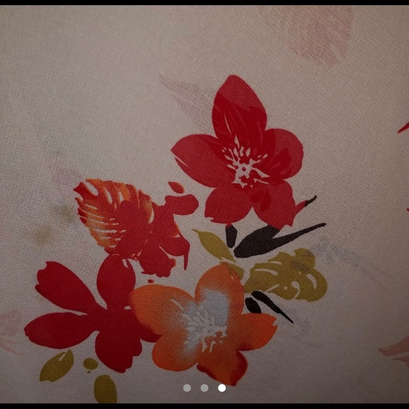 Cropped Floral Kimono - Picture 3 of 3